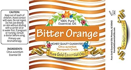 Pure Gold Essential Oils 0.33 Fluid