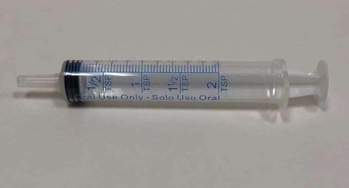 Easy Glide 10ml 10cc Oral Syringe, 100 Count