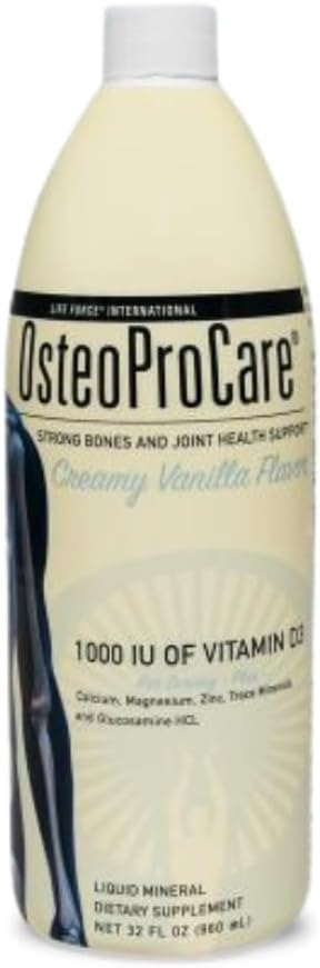 Youngevity Life Force OsteoProCare Joint Juice 600mg Calcium, 300mg Magnesium, 2000 IU D3 per