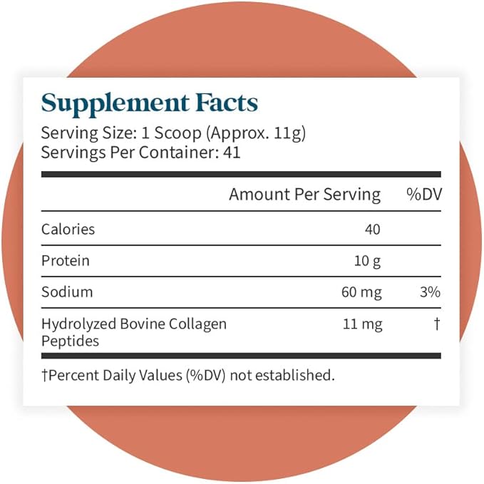 Pattern Wellness Collagen Peptides Powder (Type (16 Oz)