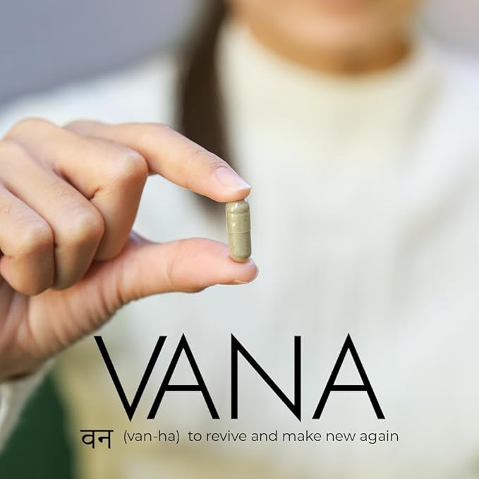 VANA Ayurvedic Wellness 60 Servings, 120 Capsules
