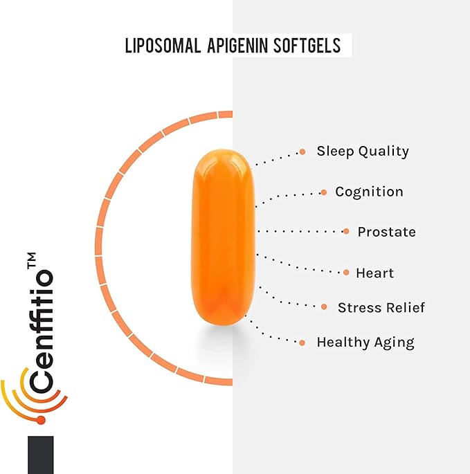 Liposomal apigenin 500mg Softgels 4 Month