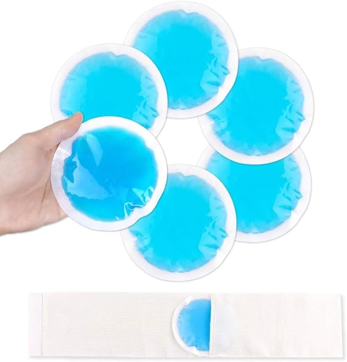 NEWGO Small Ice Packs for Injuries, 6 Pack