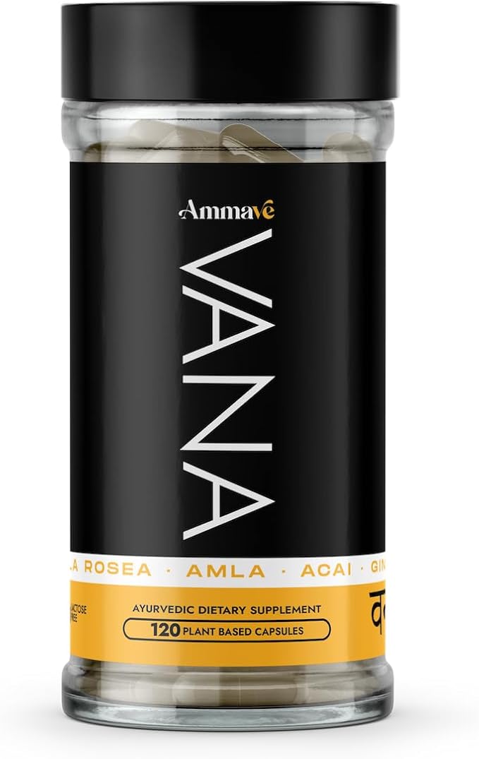 VANA Ayurvedic Wellness 60 Servings, 120 Capsules