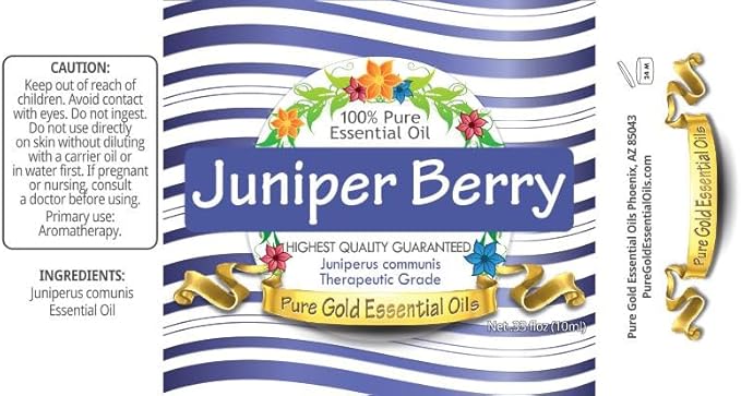 Pure Gold Essential Oils 0.33 Fluid