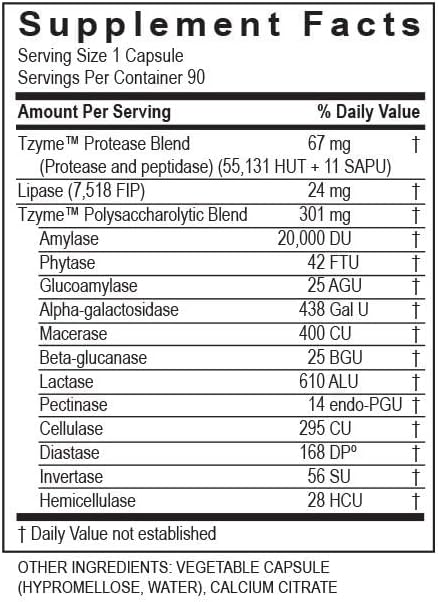 Transformation Enzyme - Digest Wellness Supplement (90)