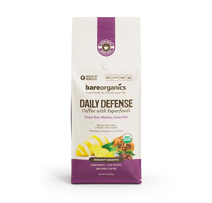 DAILY DEFENSE BAGGED COFFEE with Superfoods