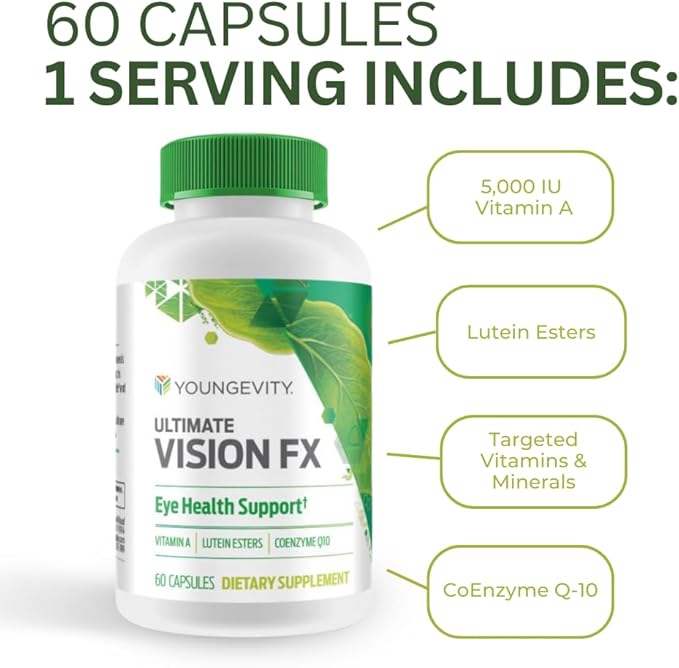 Youngevity Ultimate Vision FX™ CoQ10, Vitamins (60 Capsules)