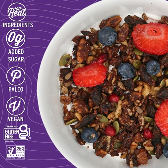 Wildway Keto Granola 8oz, 3 3 Pack