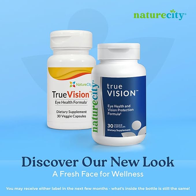 True-Vision Eye Health Supplement 20mg - (30 Veggie