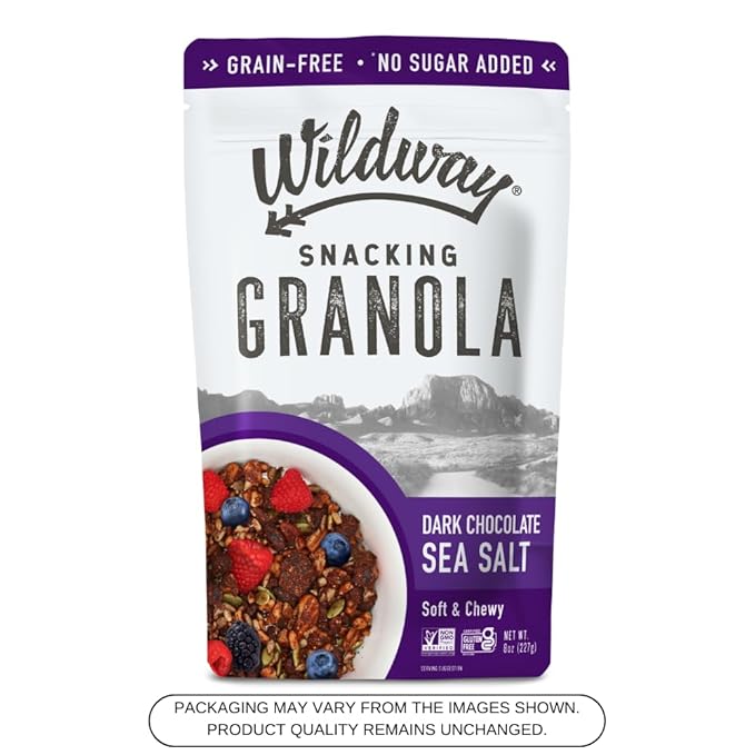 Wildway Keto Granola 8oz, 3 3 Pack