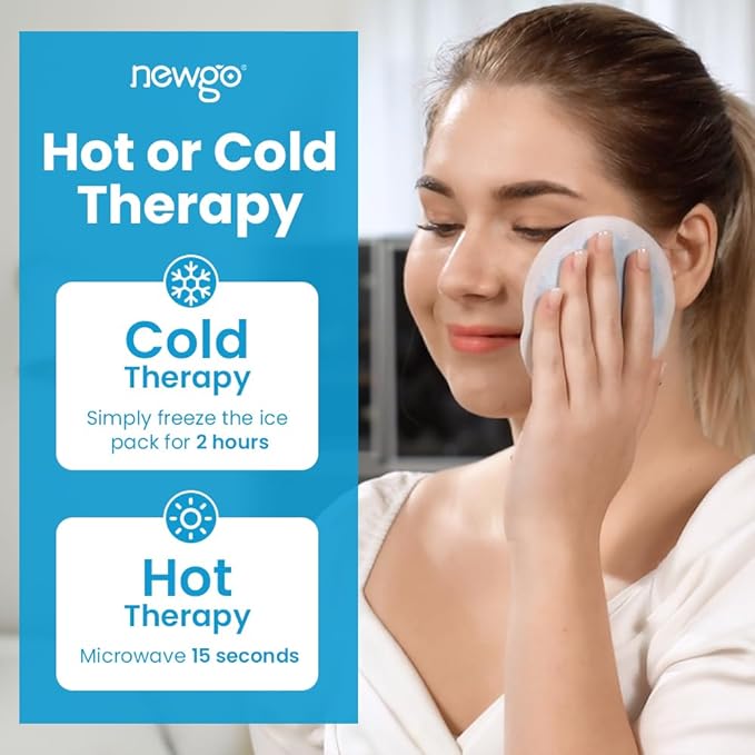 NEWGO Small Ice Packs for Injuries, 6 Pack