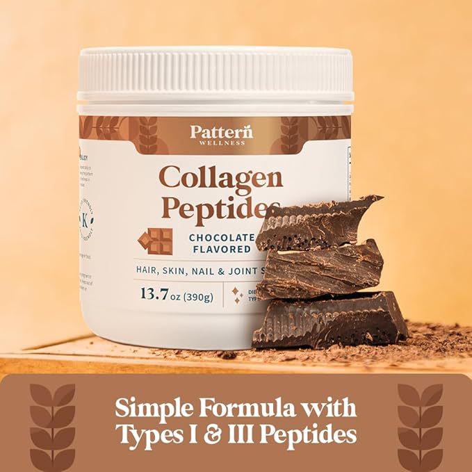 Pattern Wellness Collagen Peptides Powder (Type (13 Oz)