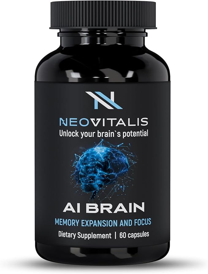 Alpha Brain Nootropic Capsules | Memory Expansion & Focus for Men, Women & Young Adults – Daily Use Cognitive Support with Vitamin B6, Herbal Extracts & Amino Acids Caffeine-Free | 60 Caps