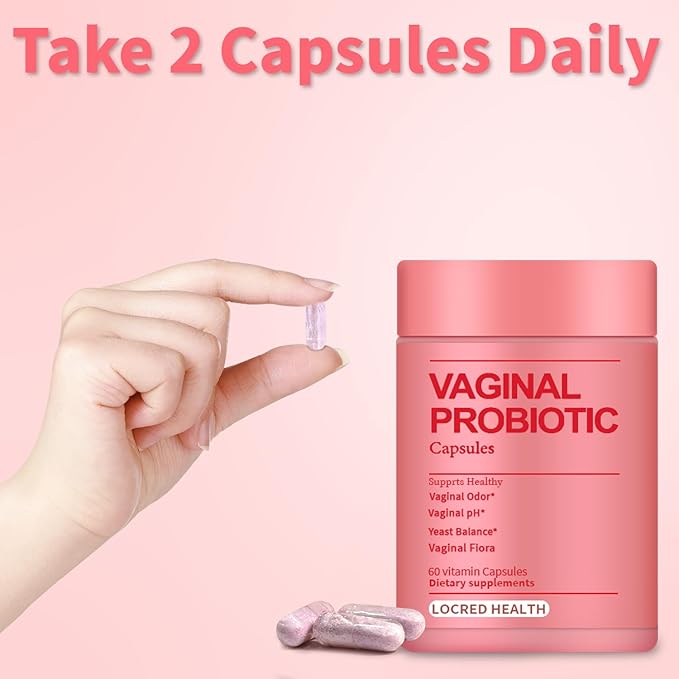 Probiotics for Women PH Balance Digestive Urinary and Immune Gut Health for Women 4 Unique Strains Supports Probiotics Healthy Vaginal Odor and Vaginal Flora 60 Ct