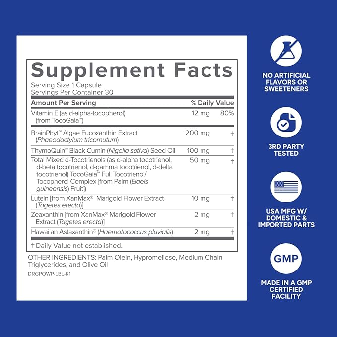 Gundry MD Power Phenols Brain Health (30 Servings)