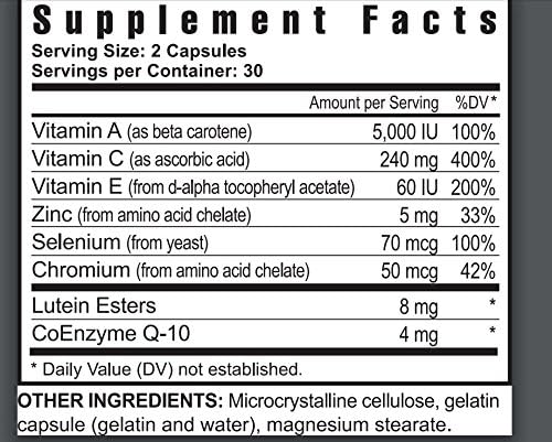 Youngevity Ultimate Vision FX™ CoQ10, Vitamins (60 Capsules 4 pack)