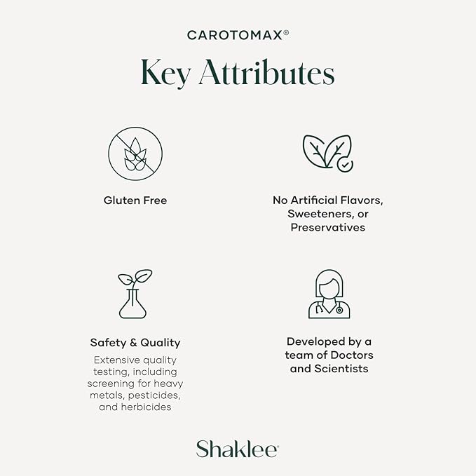 Shaklee - CarotoMax: Advanced Eye Health 6 Key 90 Softgels