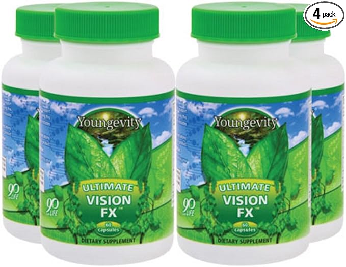 Youngevity Ultimate Vision FX™ CoQ10, Vitamins (60 Capsules 4 pack)