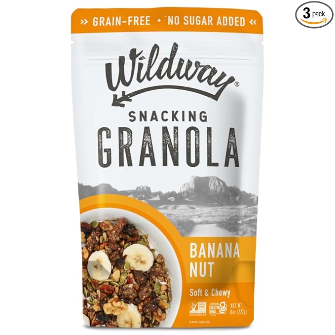 Wildway Keto Granola 8 oz, 3 Pack