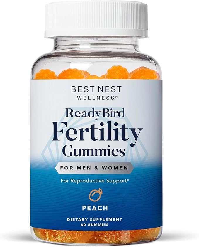 Best Nest Wellness Fertility Gummies Q10 - 60 Gummies