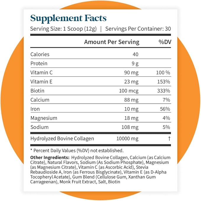 Pattern Wellness Collagen Peptides Powder (Type (13 Oz)