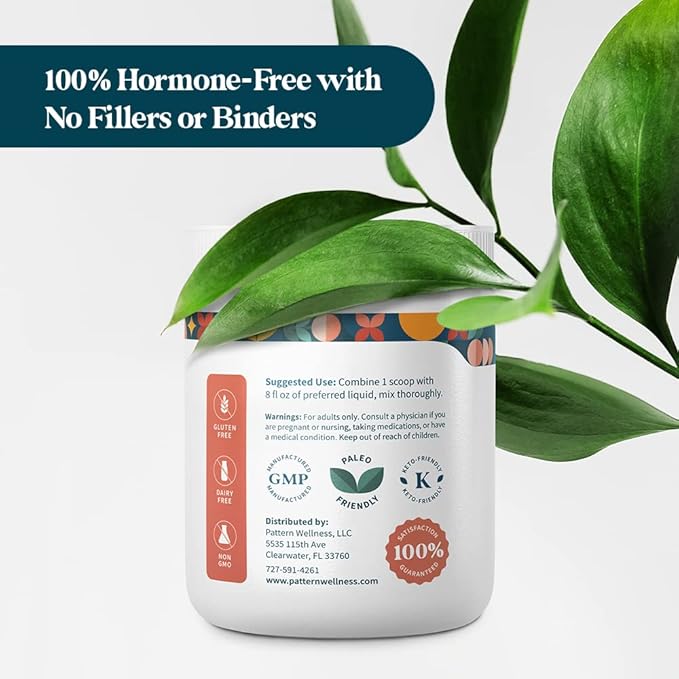 Pattern Wellness Collagen Peptides Powder (Type (16 Oz)