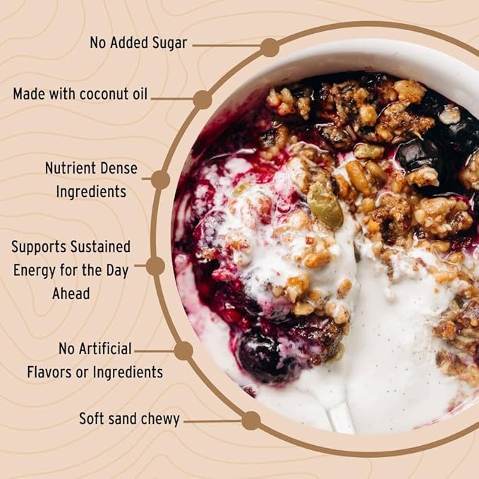 Wildway Keto Granola 8 oz, 3 Pack