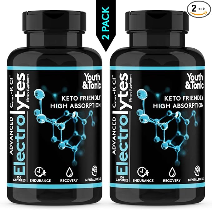 Complete Electrolyte Supplement w High Bioavailability 200 caps