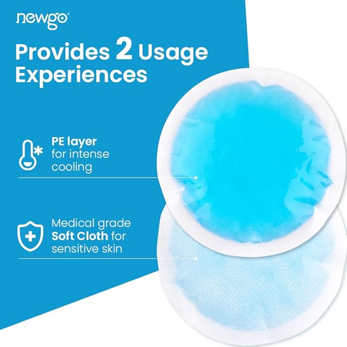 NEWGO Small Ice Packs for Injuries, 6 Pack
