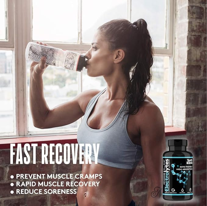 Complete Electrolyte Supplement w High Bioavailability 200 caps