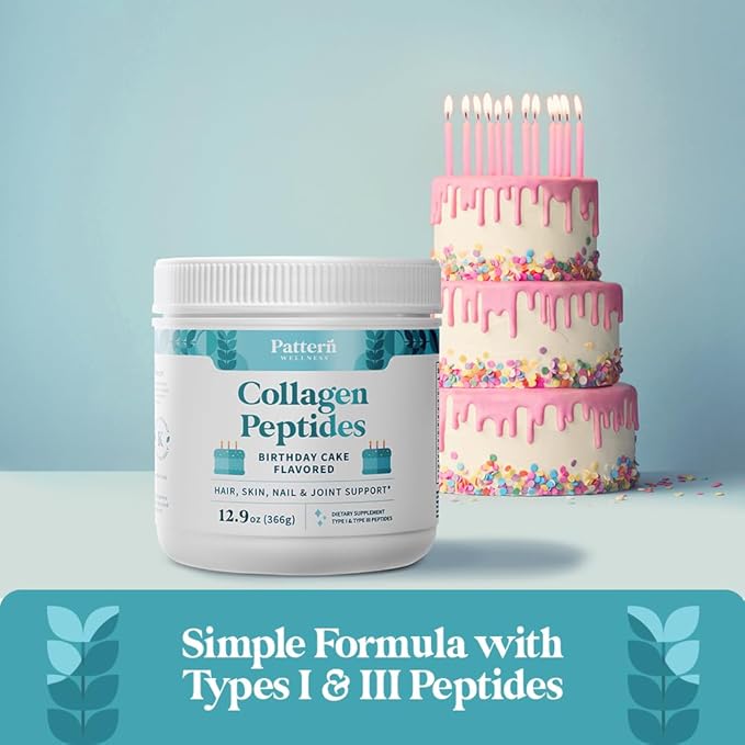 Pattern Wellness Collagen Peptides Powder (Type (13 Oz)
