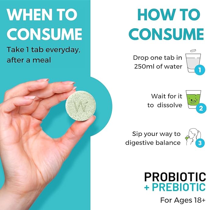 Wellbeing Nutrition Daily Probiotics + Prebiotics 18 Billion (21 Effervescent