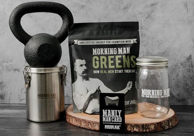 Best Tasting Greens Probiotic Superfood Mix, 95mg Caffeine, Kick Start Your Morning, 75+ Vitamins, Green Tea & Coffee Extracts, Digestive Enzymes, Gluten Free, Vegan, Energy, Gut Health, 30 Servings