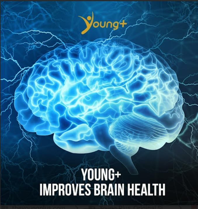 Young+ Glutathione, Glutamic Acid and Collagen. 1000mg, 60 60 Capsules
