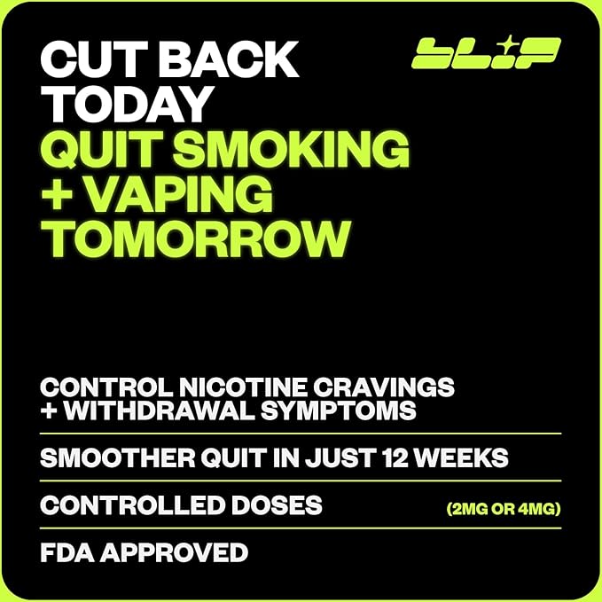 Blip NRT Nicotine Gum 4mg Fruit (20 Count)