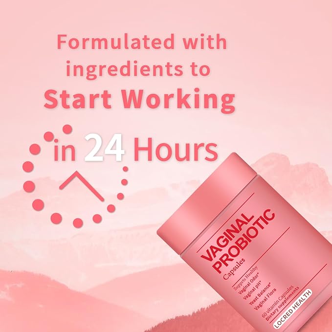 Probiotics for Women PH Balance Digestive Urinary and Immune Gut Health for Women 4 Unique Strains Supports Probiotics Healthy Vaginal Odor and Vaginal Flora 60 Ct