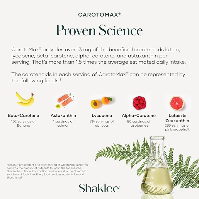 Shaklee - CarotoMax: Advanced Eye Health 6 Key 90 Softgels