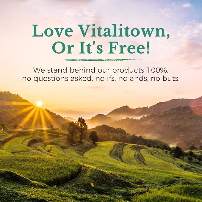 VITALITOWN Immune Support Supplement, with Elderberry, D3 6000IU, 6000IU, Selenium, 9-in-1 Immunity, 60 Caps