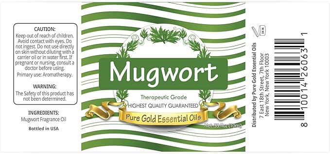 Pure Gold Essential Oils 0.33 Fluid