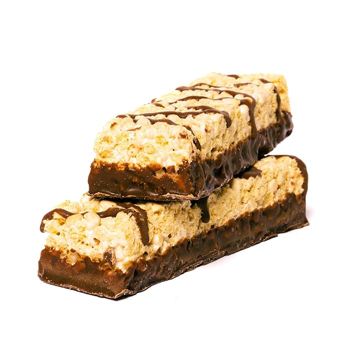 WonderSlim Protein & Fiber Bar, Fluffy S'more Crisp, Gluten Free, Keto Friendly & Low Carb (7ct)