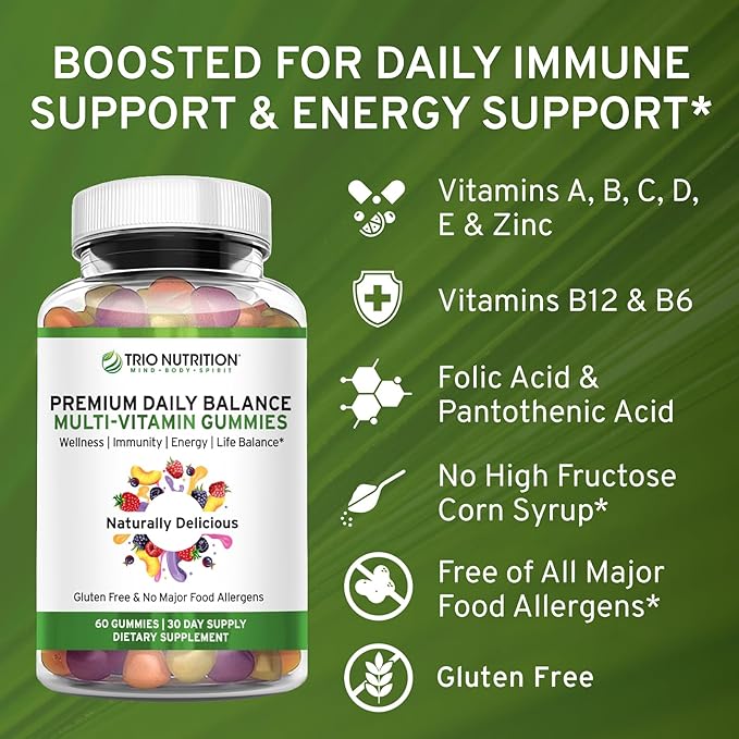 TRIO NUTRITION Premium Daily Balance Multivitamin