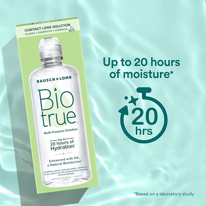 Biotrue Contact Lens Solution, Multi-Purpose Solution 4 FL