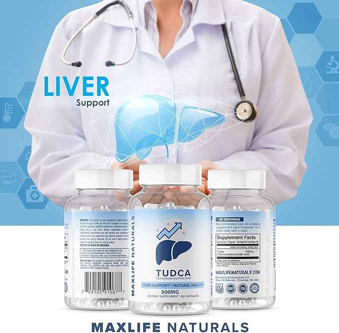 Tudca Liver Support Supplement 500mg 60 60 SERVINGS