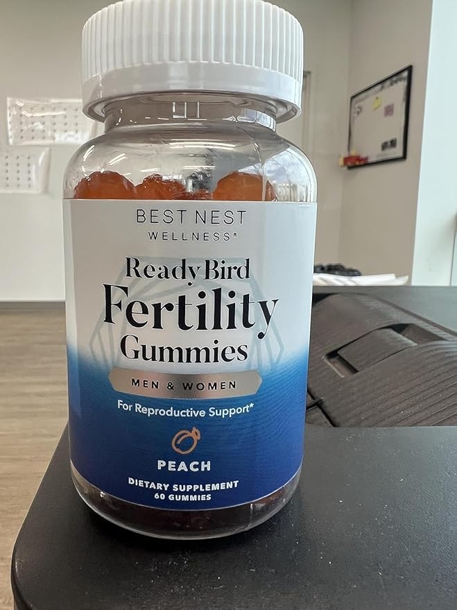 Best Nest Wellness Fertility Gummies Q10 - 60 Gummies