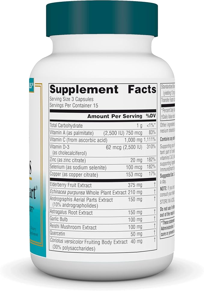 Source Naturals Wellness ImmuneSmart 45 Capsules