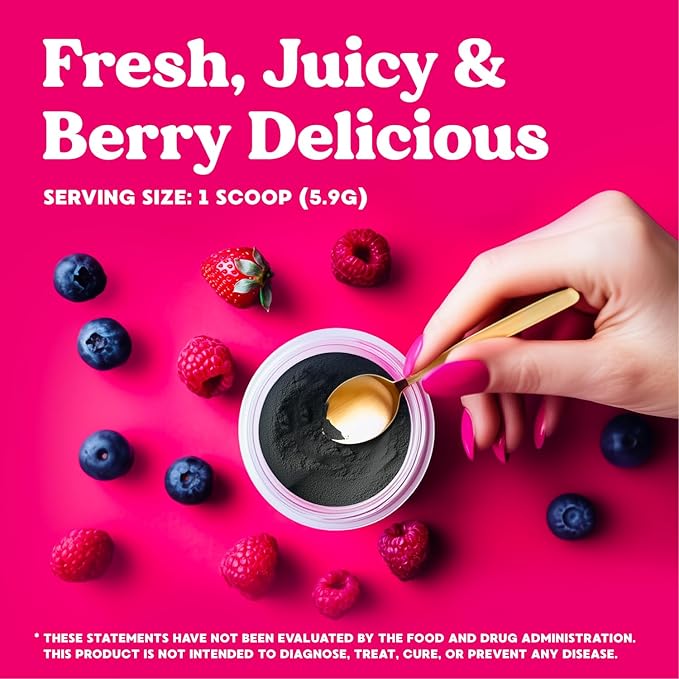 Simply Nature's Promise Blossom Nutrition - Daily Greens & Superfood Powder + Collagen + Probiotics for Women's Digestive Health & Bloating Relief. Help Your Health Bloom - 3 Month Supply