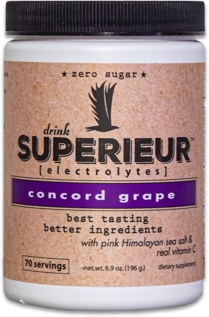 Superieur Electrolytes – Plant Based Electrolyte (70 Servings)