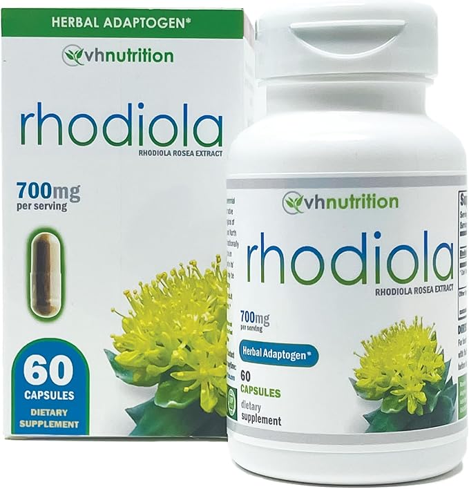 VH Nutrition RHODIOLA 3% Salidrosides 60 Easy-to-Swallow