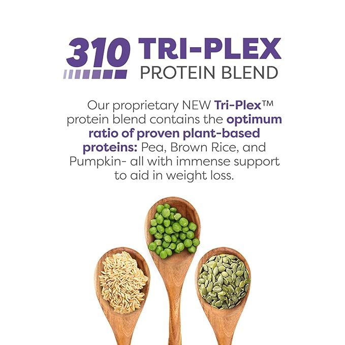 310 Nutrition Meal Replacement Shake - Fiber-Rich Superfood Blend - Low Carb, Keto & Paleo Friendly, Gluten-Free, 26 Essential Vitamins & Minerals, Natural Sweeteners - Mocha, 14 Servings